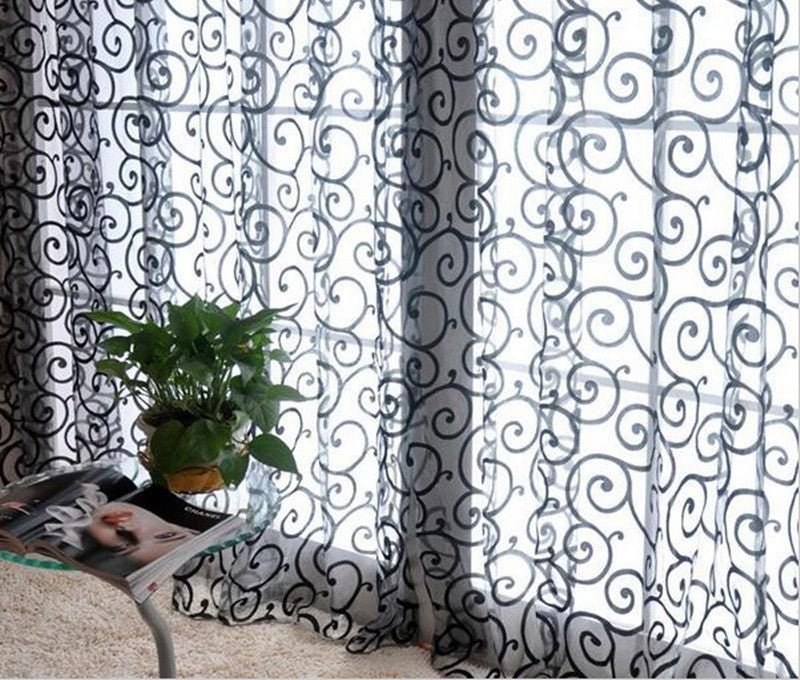 Online discount shop Australia - Fashion fashion curtain window screening finished product quality curtain