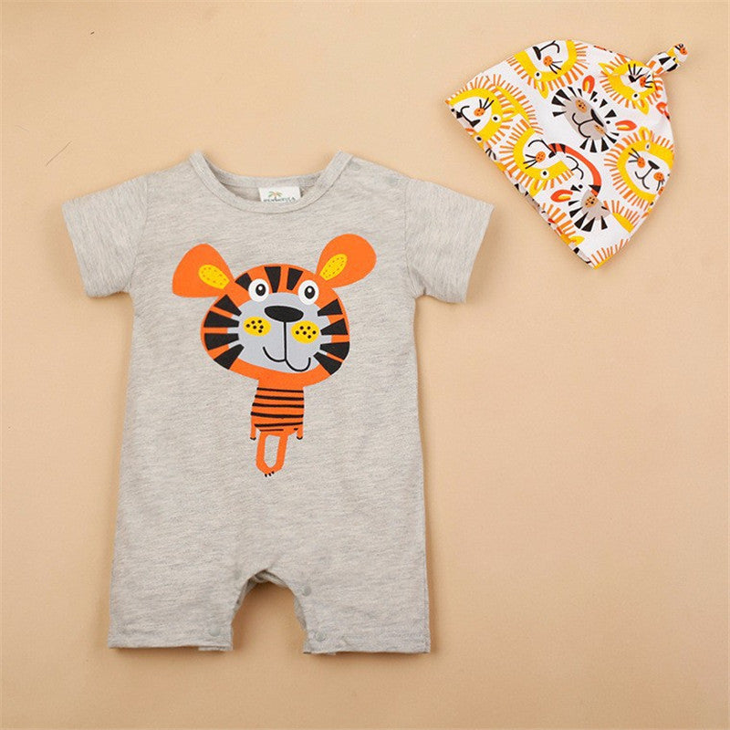 Baby Boy Rompers Summer Baby Girl Clothing Sets Short Sleeve Newborn Baby Clothes Roupa Bebes Infant Jumpsuit Baby Boys Clothes - CelebritystyleFashion.com.au online clothing shop australia