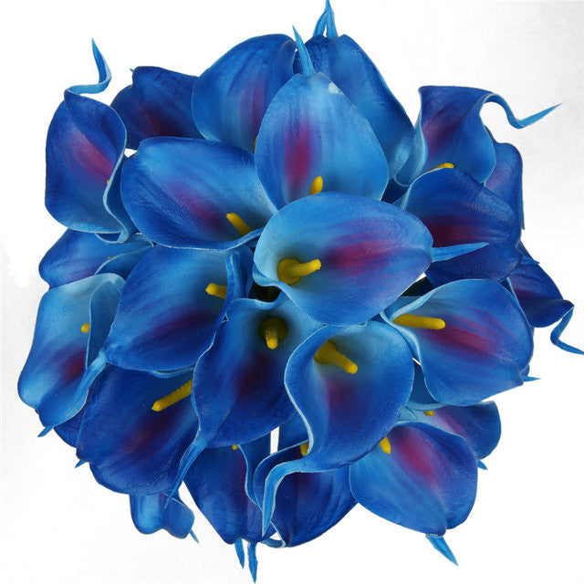 Online discount shop Australia - 31pcs/lot Tulip Artificial Flower PU artificial bouquet Real touch flowers For Home Wedding decorative flowers & wreaths