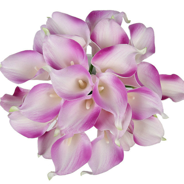 Online discount shop Australia - 31pcs/lot Tulip Artificial Flower PU artificial bouquet Real touch flowers For Home Wedding decorative flowers & wreaths