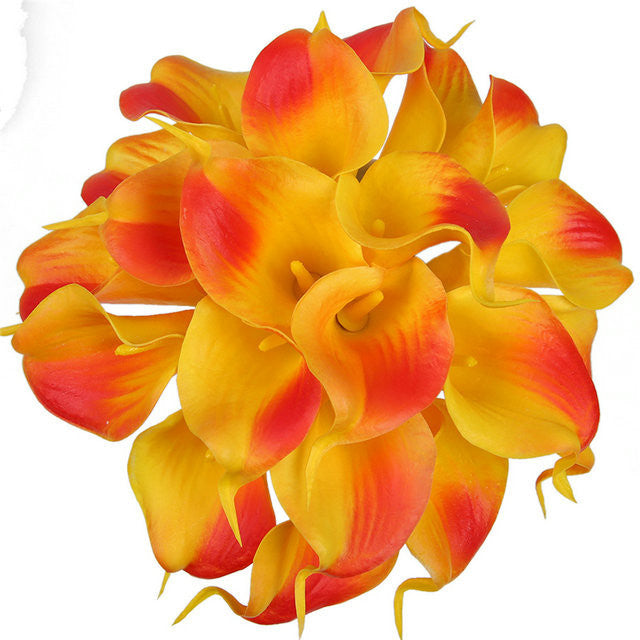 Online discount shop Australia - 31pcs/lot Tulip Artificial Flower PU artificial bouquet Real touch flowers For Home Wedding decorative flowers & wreaths