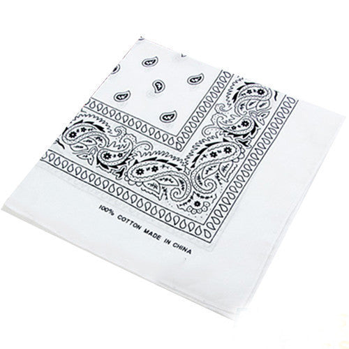 Hip-hop Cotton Blended Brand Bandanas For Men Women Magic Head Scarf Scarves CC0150