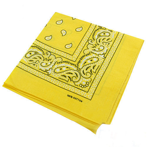 Hip-hop Cotton Blended Brand Bandanas For Men Women Magic Head Scarf Scarves CC0150