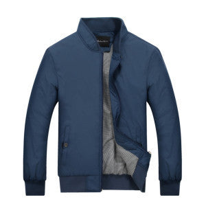Online discount shop Australia - Men Bomber Jacket Brand Clothing Thin Mens Jackets and Coats Solid Clothing Men Jacket 049