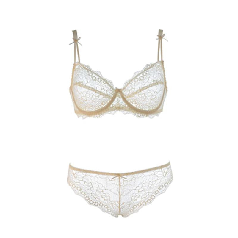 Varsbaby Underwear Women Bra Set Lace Bra Lace Push Up Lingerie Set