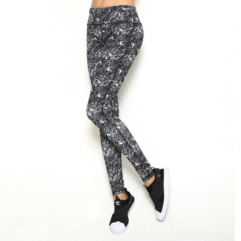 Women Push-up Sporting Leggings Print Fashion Patchwork Elastic Skinny Fitness Leggings Sporting Clothing For Women