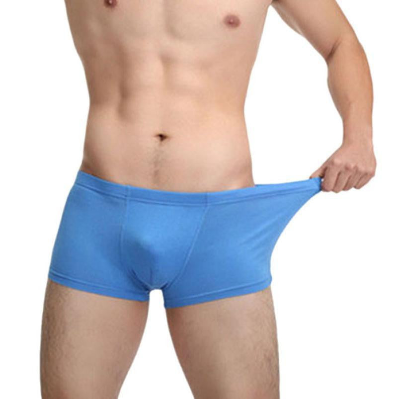 Underwear Men panties Men's Boxer Shorts Bulge Pouch Soft Underpants Slip Homme Calzoncillos