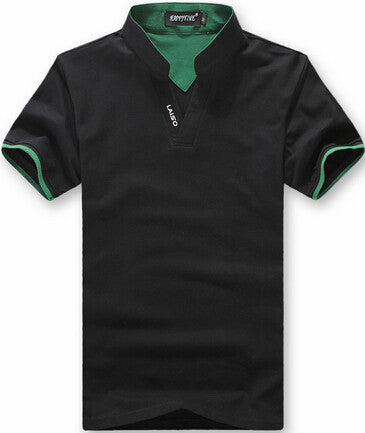 Brand Solid Men's polo shirt Casual Men Short-sleeve Camisa Polo Slim Fit Men Shirt Size M-3XL