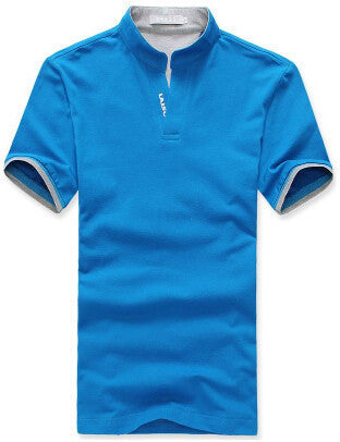 Brand Solid Men's polo shirt Casual Men Short-sleeve Camisa Polo Slim Fit Men Shirt Size M-3XL