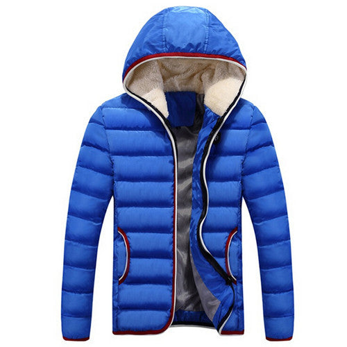 New Spring Winter Jacket Men Brand High Quality Down Cotton Men Clothes Fashion Warm Mens Jackets Coats Black Plus Size 4XL - CelebritystyleFashion.com.au online clothing shop australia