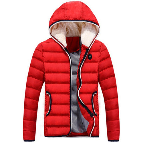 New Spring Winter Jacket Men Brand High Quality Down Cotton Men Clothes Fashion Warm Mens Jackets Coats Black Plus Size 4XL - CelebritystyleFashion.com.au online clothing shop australia