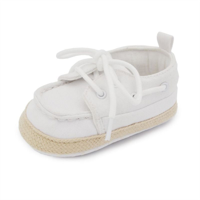 Toddler First Walker Baby Shoes Boy Girl Soft Sole Crib Laces Sneaker Prewalker Sapatos