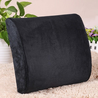 est High-Resilience Memory Foam Lumbar Back Support Cushion Relief Pillow for Office Home Car Auto Travel Booster Seat Chair