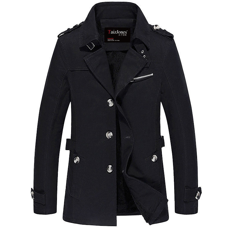 Online discount shop Australia - Jacket Men Coat hight quality Brand Fleece Warm fashion Cotton Padded Coat BIG SIZE Male Clothes Outerwear Plus 5XL