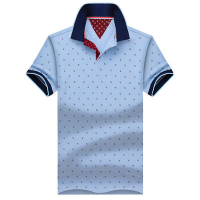 New Brands Mens Printed POLO Shirts Brands 100% Cotton Short Sleeve Camisas Polo Stand Collar Male Polo Shirt M-3XL.EDA234 - CelebritystyleFashion.com.au online clothing shop australia