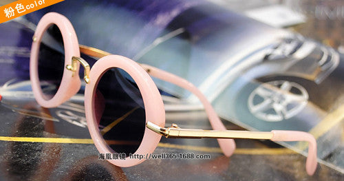 New Boys&girls Fashion Kids Metal Leg Round Sunglasses UV400 Children Designer Child Glasses oculos de sol infantil N542 - CelebritystyleFashion.com.au online clothing shop australia