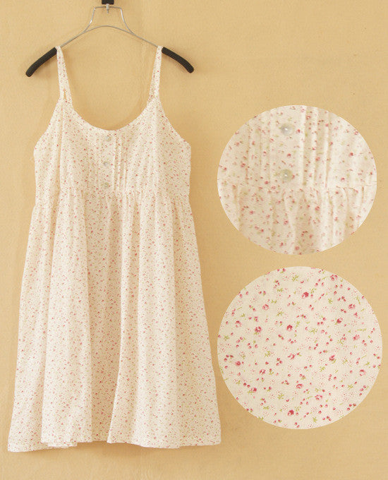 Online discount shop Australia - Fashion Summer O-Neck Sleeveless Print Floral Vestidos Women Mini Sexy Beach Spaghetti Strap Mori Girl Dresses