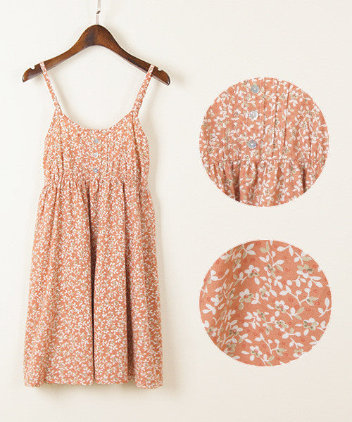 Online discount shop Australia - Fashion Summer O-Neck Sleeveless Print Floral Vestidos Women Mini Sexy Beach Spaghetti Strap Mori Girl Dresses