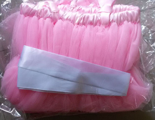 tutu tulle gray baby bridesmaid flower girl wedding dress fluffy ball gown USA birthday evening prom cloth party dress