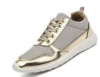 Size 36-41 Rubber Women casual shoes Gold Silver mesh woman breathable fashion sport shoes