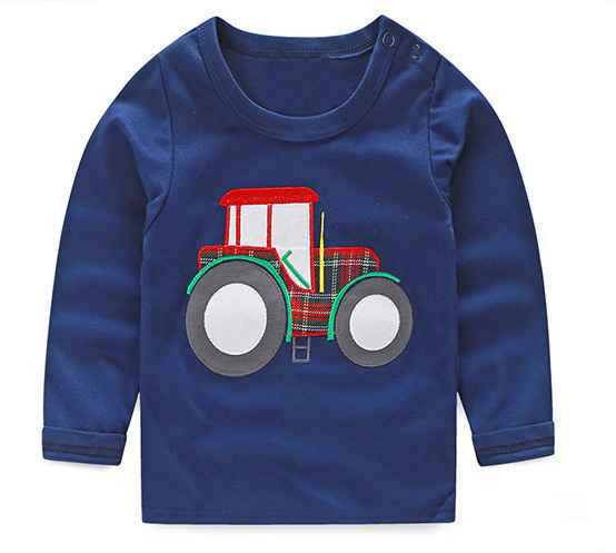 Online discount shop Australia - 1-6Y Boys T-shirt Kids Tees Baby Boy shirts cardigan blouse jacket Children sweater Long Sleeve 100% Cotton lion cars
