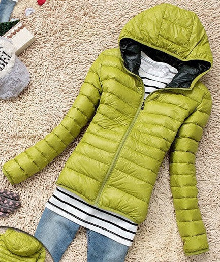Parkas Female Down Jacket Women Coat Color Overcoat Women Jacket Parka