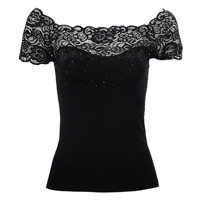 Online discount shop Australia - GLO-STORY Band Women T shirt New Arrive 3Color O-neck Short Sleeve  T-Shirt Solid Tee Shirt Tops