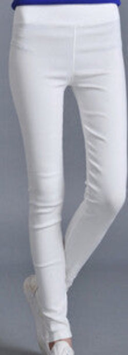 Online discount shop Australia - 7 Color New Fashion High Waist Sexy Women Leggings Plus Size S-3XL Candy Color Elastic Casual Slim Fitness Pencil Pants