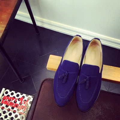 Casual Mens Shoes Suede Leather Men Loafers Moccasins Fashion Low Slip On Men Flats Shoes oxfords Shoes EPP126 - CelebritystyleFashion.com.au online clothing shop australia