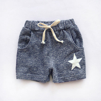 child clothing baby boy girl shorts five-pointed star colours Casual Summer - CelebritystyleFashion.com.au online clothing shop australia