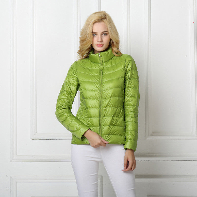 Online discount shop Australia - Duck Down Jacket Women Light Coat Female Warm Parkas for Women's Outwear 90% White Duck Down High Quality