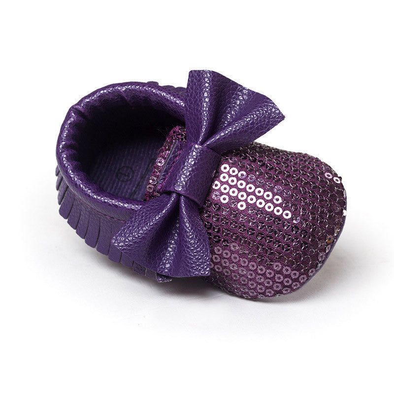 Handmade Soft Bottom Fashion Tassels Baby Moccasin Newborn Babies Shoes 19-colors PU leather Prewalkers Boots - CelebritystyleFashion.com.au online clothing shop australia