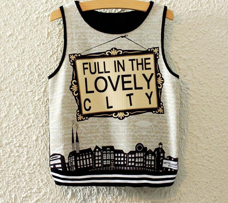 Fashion Women Sleeveless Sky Print Crop Top Cropped Tops Casual Top Fitness Women Vest Tank Tops - CelebritystyleFashion.com.au online clothing shop australia