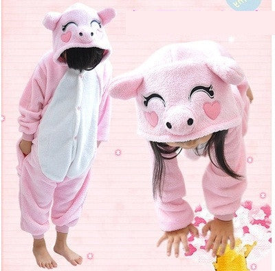 Online discount shop Australia - New Baby Boys Girls Pajamas Children Flannel Animal funny animal Stitch panda Pajamas Kid Onesie Sleepwear