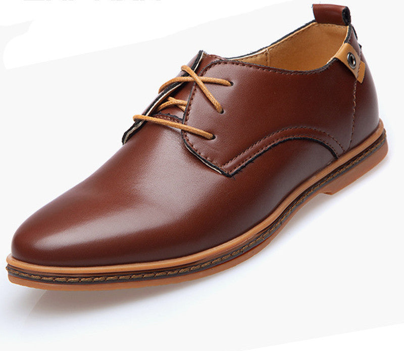 Online discount shop Australia - Big Size 48 Mens Shoes Casual Flats Shoes Men Black PU Leather Oxfords Shoes For Men Flats Zapatos Hombre