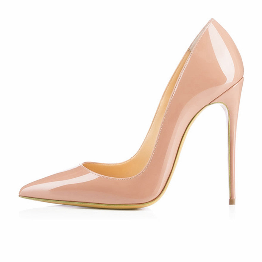 Online discount shop Australia - Brand Shoes Woman High Heels Pumps Red High Heels 12CM Women Shoes High Heels Wedding Shoes Pumps Black Nude Shoes Heels B-0043