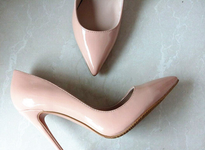 Online discount shop Australia - Brand Shoes Woman High Heels Pumps Red High Heels 12CM Women Shoes High Heels Wedding Shoes Pumps Black Nude Shoes Heels B-0043