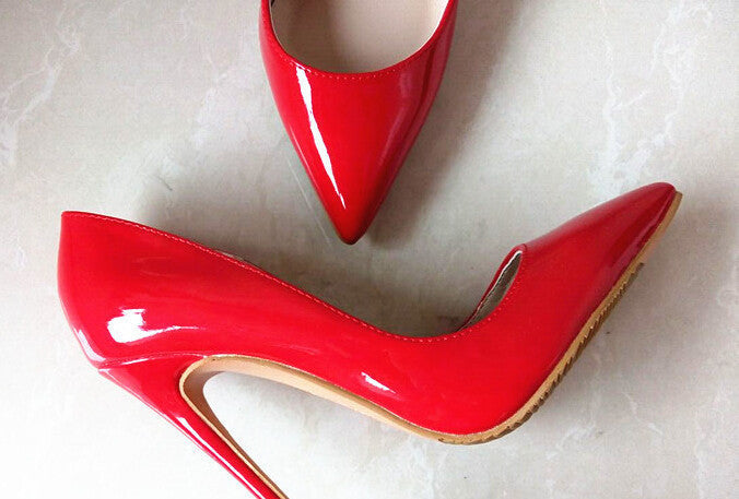 Online discount shop Australia - Brand Shoes Woman High Heels Pumps Red High Heels 12CM Women Shoes High Heels Wedding Shoes Pumps Black Nude Shoes Heels B-0043