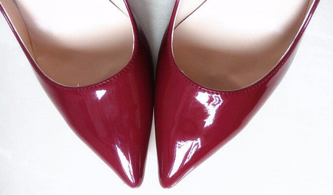 Online discount shop Australia - Brand Shoes Woman High Heels Pumps Red High Heels 12CM Women Shoes High Heels Wedding Shoes Pumps Black Nude Shoes Heels B-0043