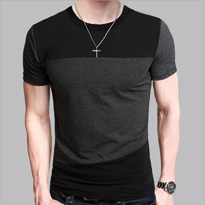 6 Designs Mens T Shirt Slim Fit Crew Neck T-shirt Men Short Sleeve Shirt Casual tshirt Tee Tops Mens Short Shirt Size M-5XL - CelebritystyleFashion.com.au online clothing shop australia