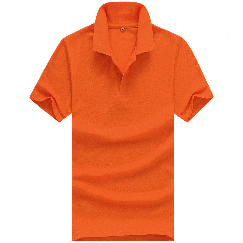 Online discount shop Australia - Men solid polo shirt Clothing short Tees for style casual tops YL03