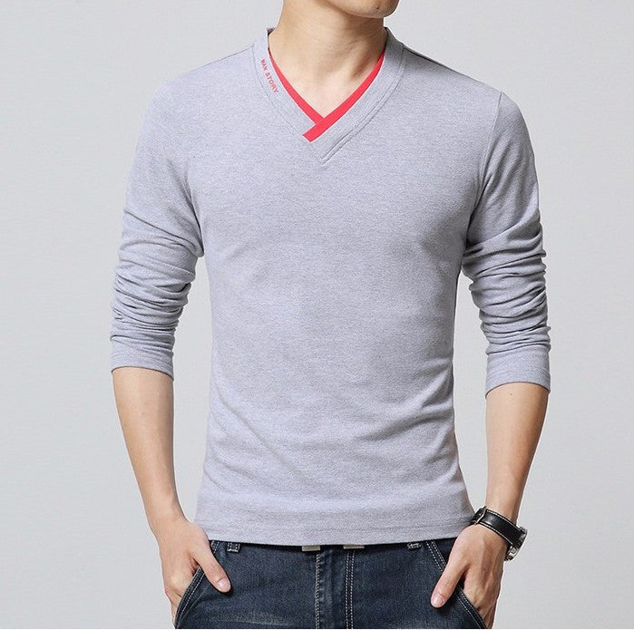 Polo Men Shirt Mens Long Sleeve Solid Shirts Polos Casual cotton Plus Brand Tops Tees
