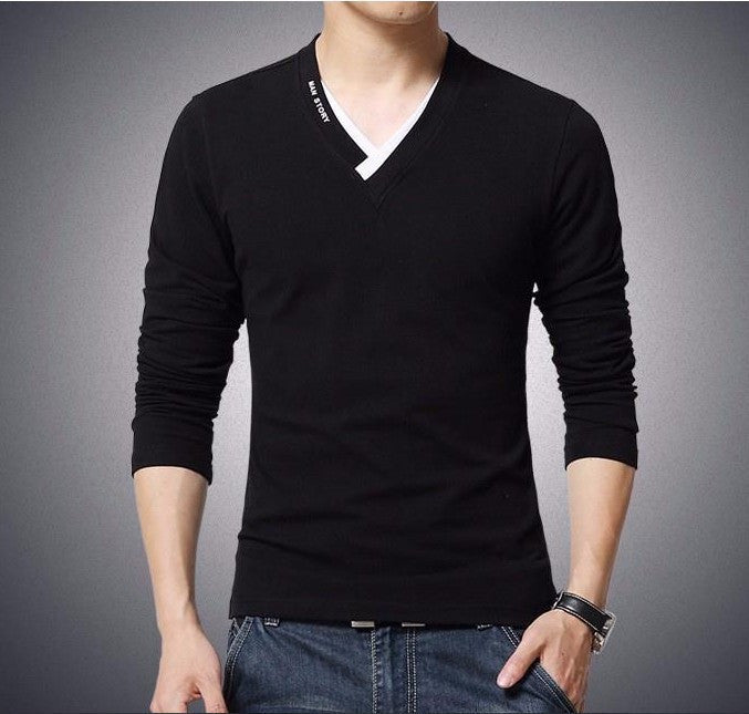 Polo Men Shirt Mens Long Sleeve Solid Shirts Polos Casual cotton Plus Brand Tops Tees