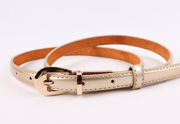 belt for women made of genuine leather thin belt in candy color accessory fashionable belt for women - CelebritystyleFashion.com.au online clothing shop australia