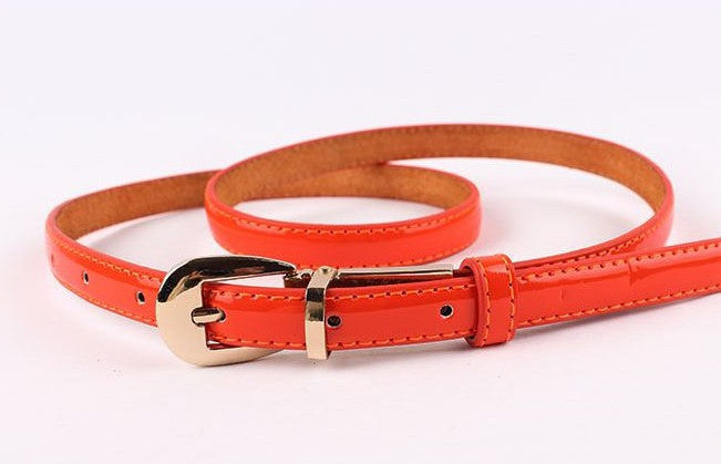 belt for women made of genuine leather thin belt in candy color accessory fashionable belt for women - CelebritystyleFashion.com.au online clothing shop australia
