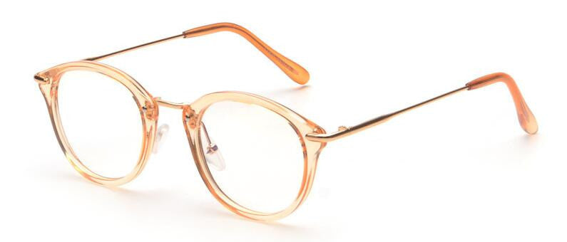 ROYAL GIRL High Quality TR Frame Fashion Glasses Women Eyeglasses frame Vintage Round Clear Lens Glasses os012 - CelebritystyleFashion.com.au online clothing shop australia