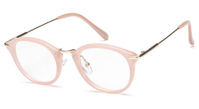 ROYAL GIRL High Quality TR Frame Fashion Glasses Women Eyeglasses frame Vintage Round Clear Lens Glasses os012 - CelebritystyleFashion.com.au online clothing shop australia