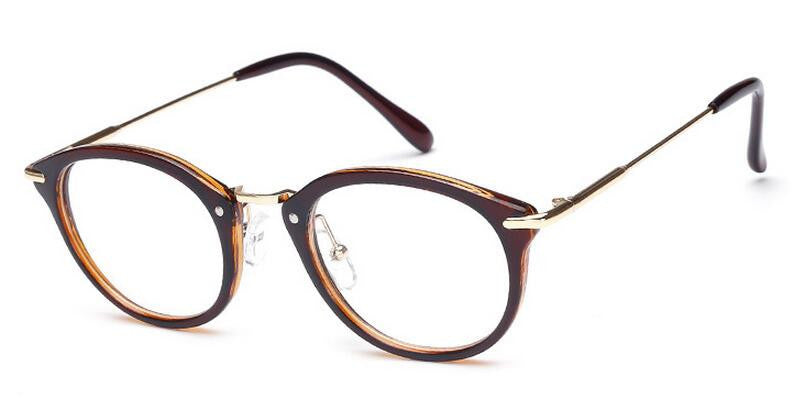 ROYAL GIRL High Quality TR Frame Fashion Glasses Women Eyeglasses frame Vintage Round Clear Lens Glasses os012 - CelebritystyleFashion.com.au online clothing shop australia