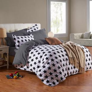 Online discount shop Australia - Bedding-set 4pcs Super King Size Bedding Sets Bed Sheets Duvet Cover Bedclothes Linen Bedspread No Comforter