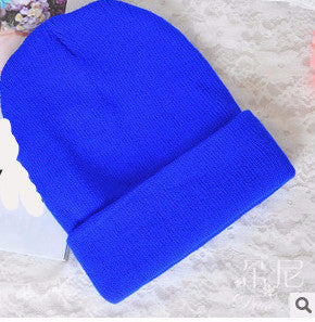 Online discount shop Australia - 28 Colors Fashion Knitted Neon Women Beanie Girls Casual Cap Women's Warm Hats Unisex